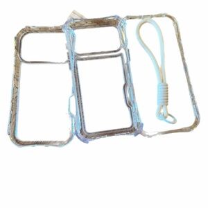 Clear Protective Phone Case with Lanyard   iPhone 17 Pro Max